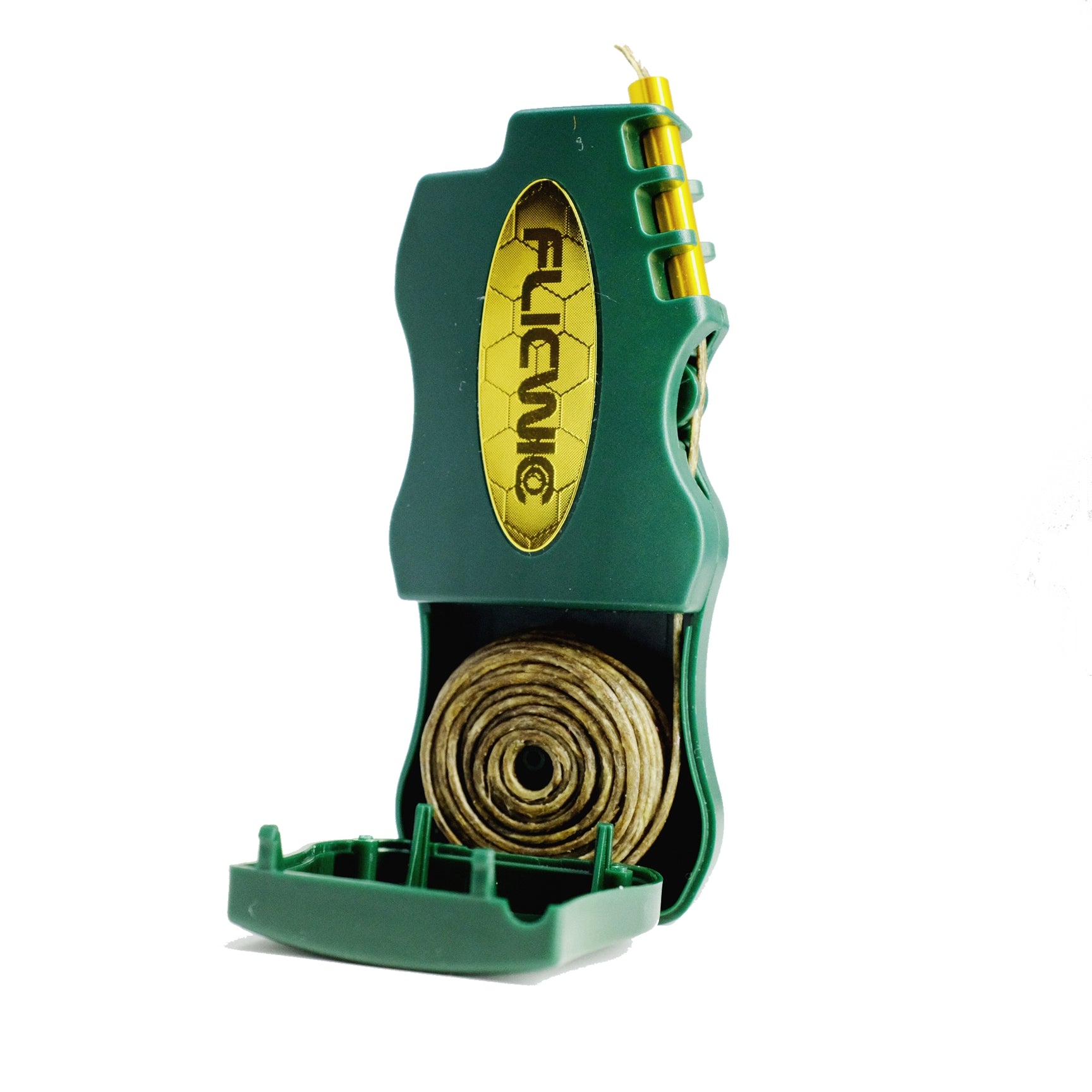 Hemp Wick Lighter Case Dispenser w/ 12' Hemp Wick Spool for Mini-Bic ...